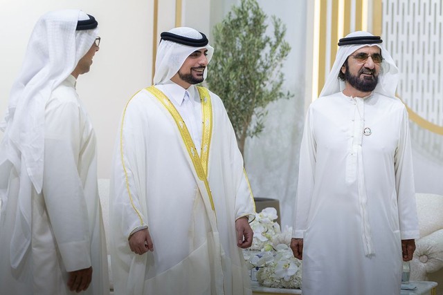 Cận cảnh đám cưới của Công chúa Dubai: Cô dâu xinh đẹp lộng lẫy, từng chi tiết đều đẹp tựa cổ tích - Ảnh 6.