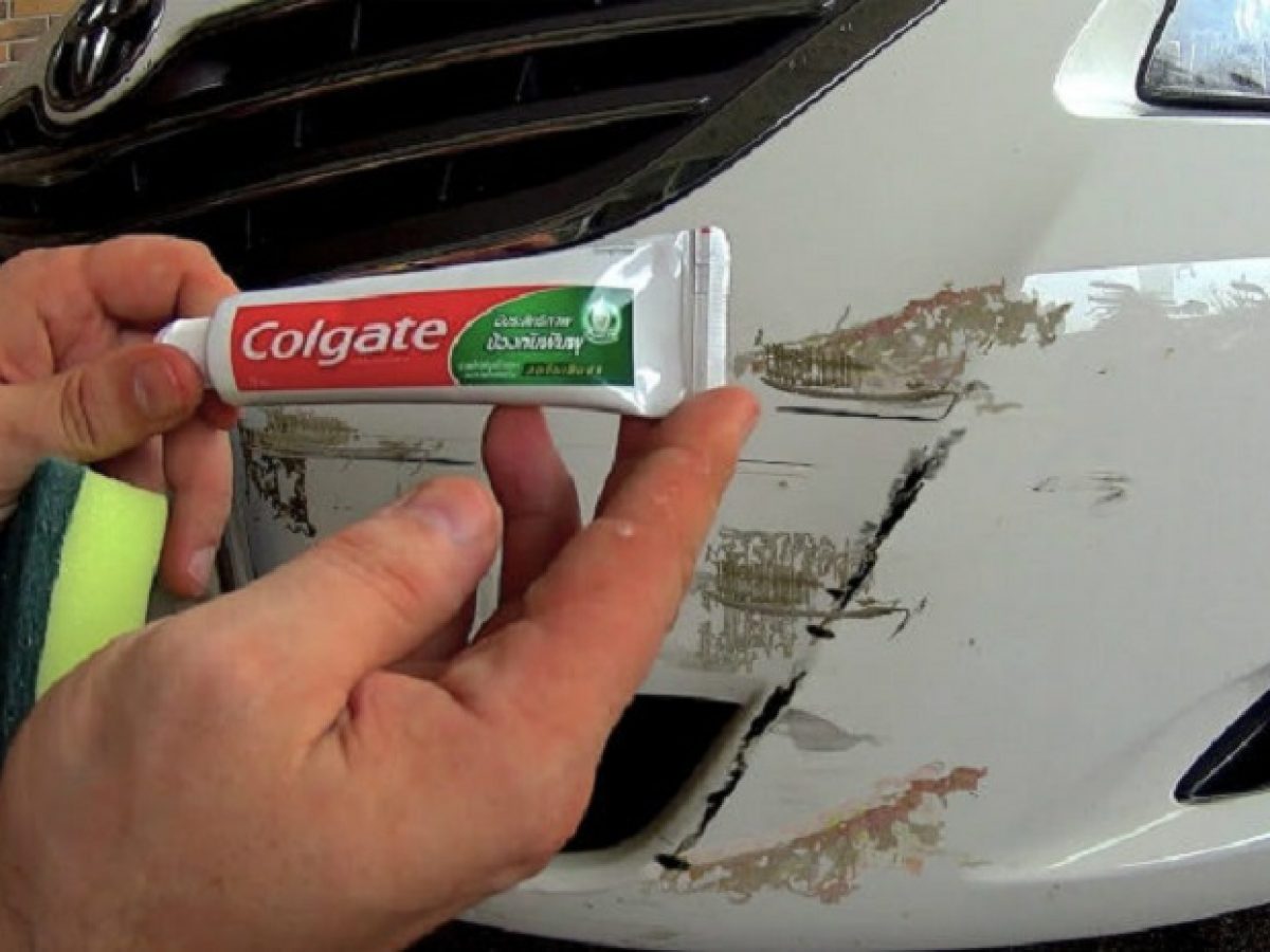 Thực hư việc xóa vết xước xe ô tô bằng kem đánh răng